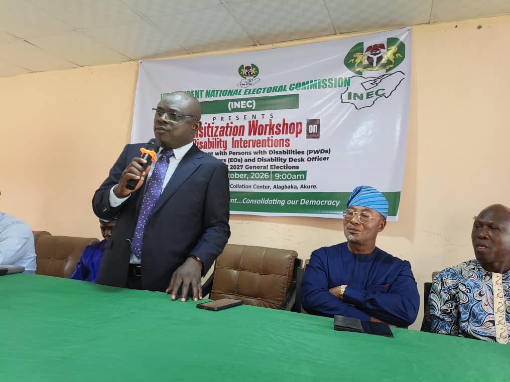 INEC Sensitises Persons with Disabilities in Ondo on Inclusive Electoral Participation